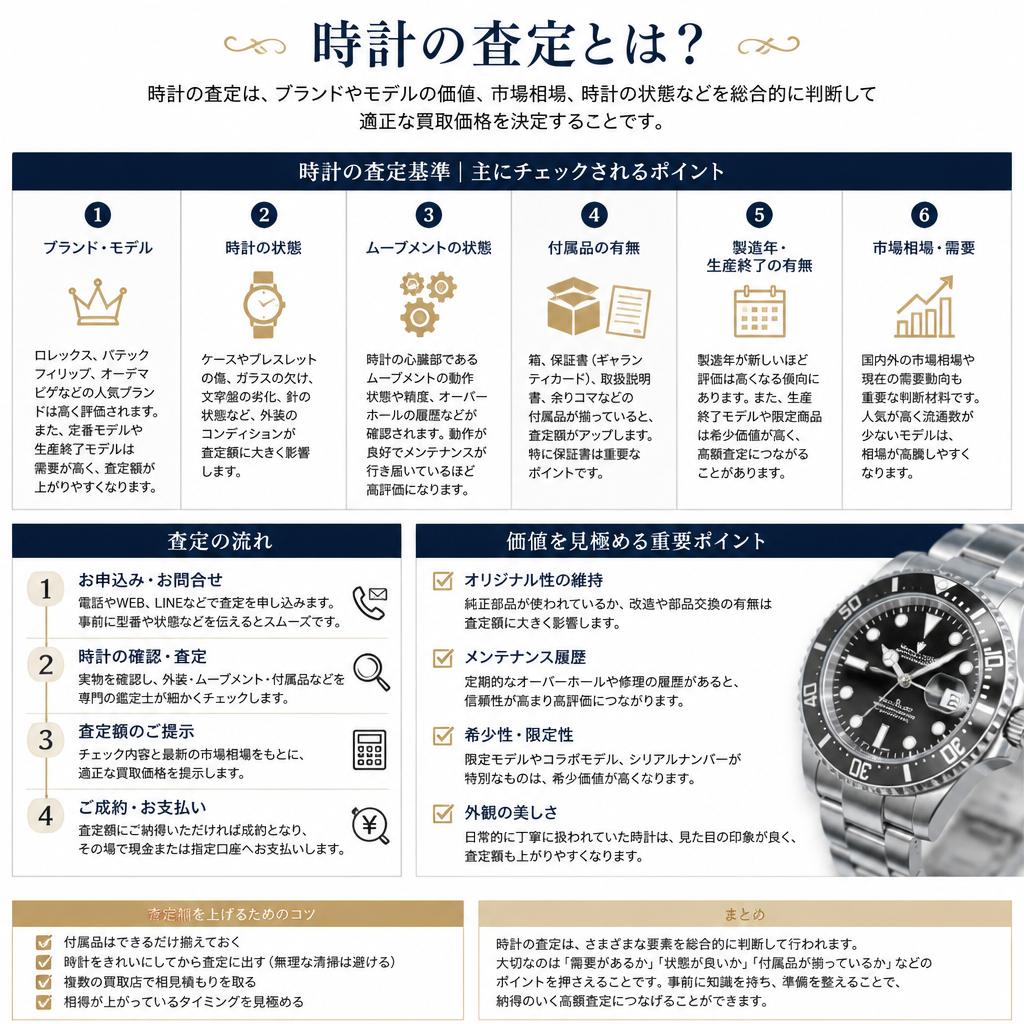 お品物の査定について