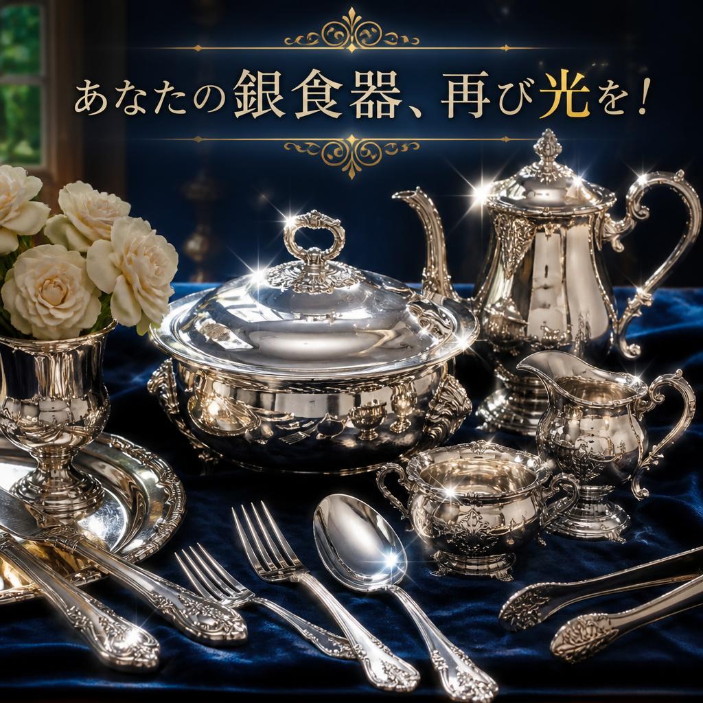 あなたの銀食器、再び光を！