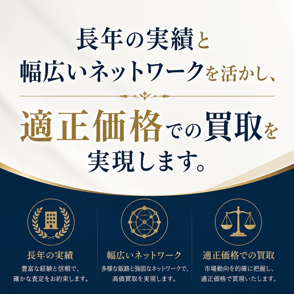 高価買取の秘密