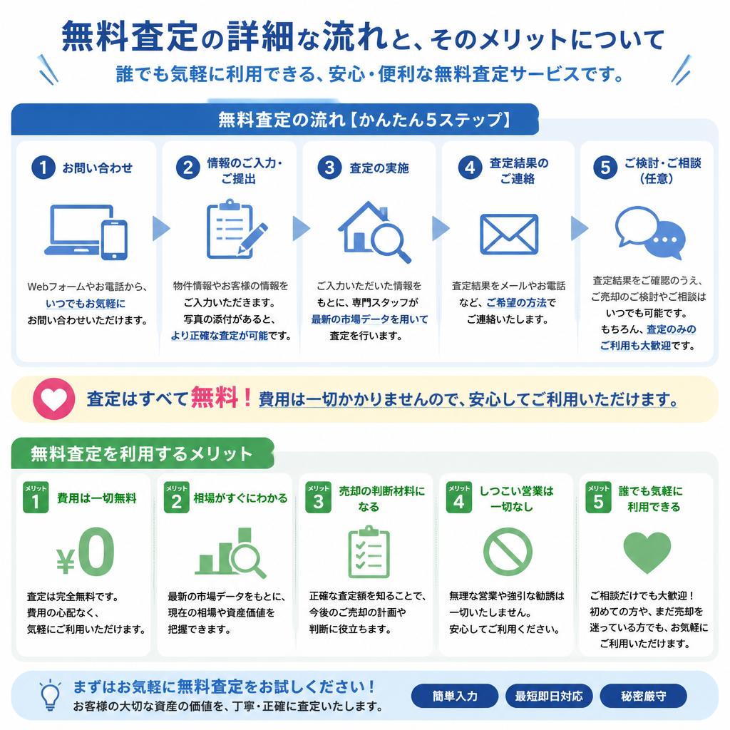 無料査定のメリット