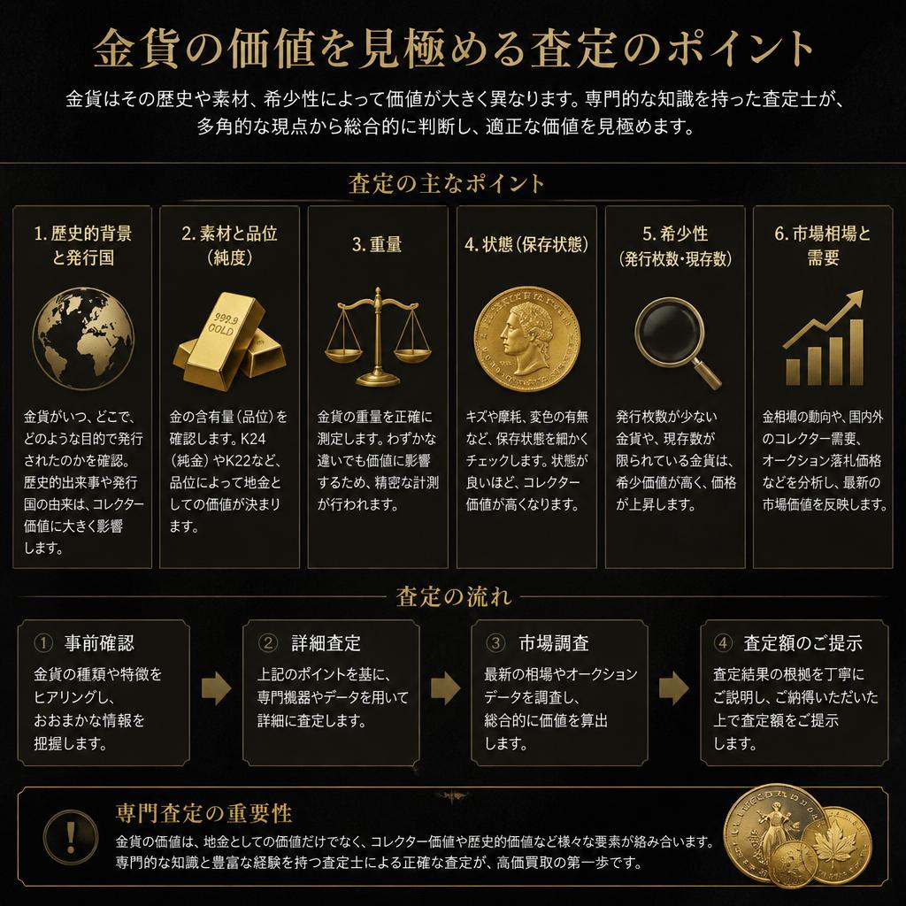 金貨の価値を正しく評価する理由