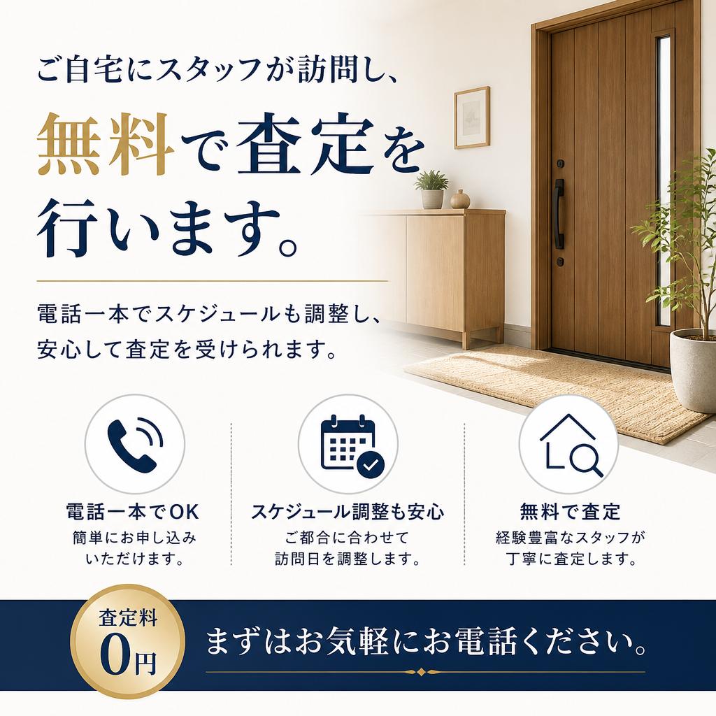 手間いらずの簡単査定