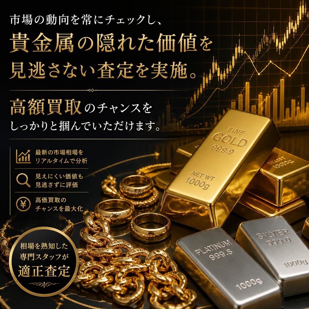 最新の相場に基づいた公正な査定