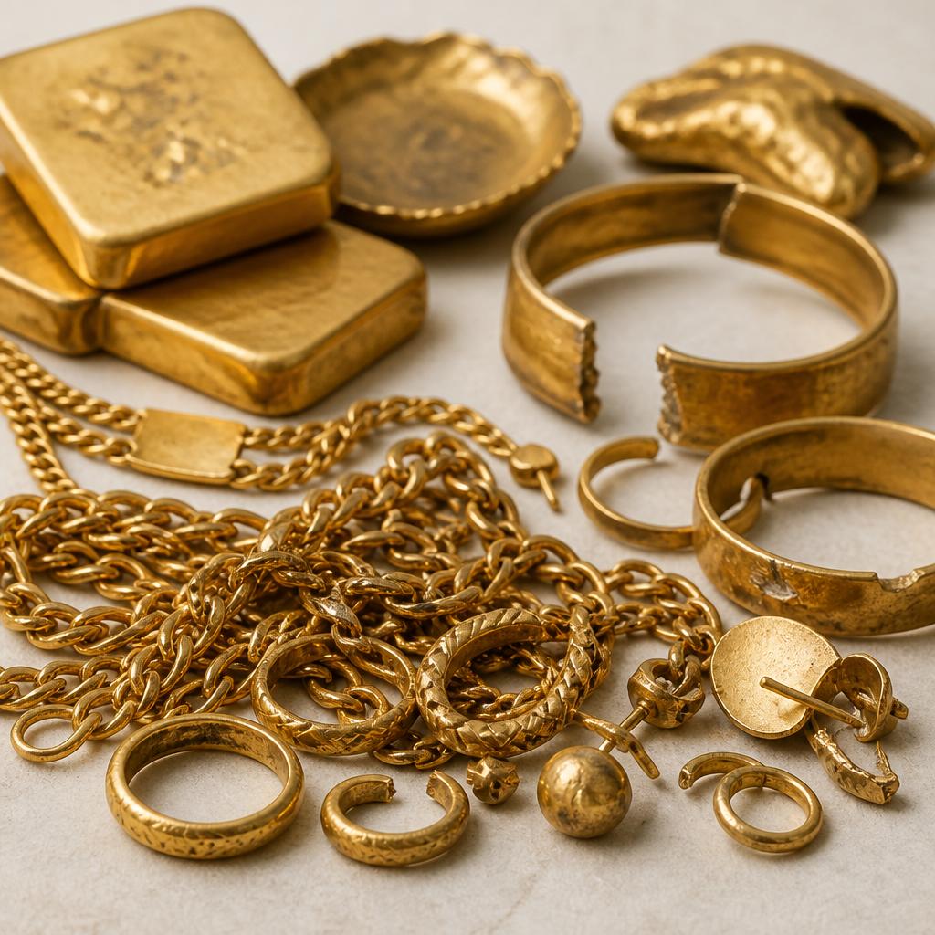 どんな状態の金でもお気軽にお持ちください