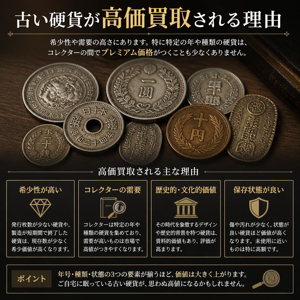 高価買取の理由