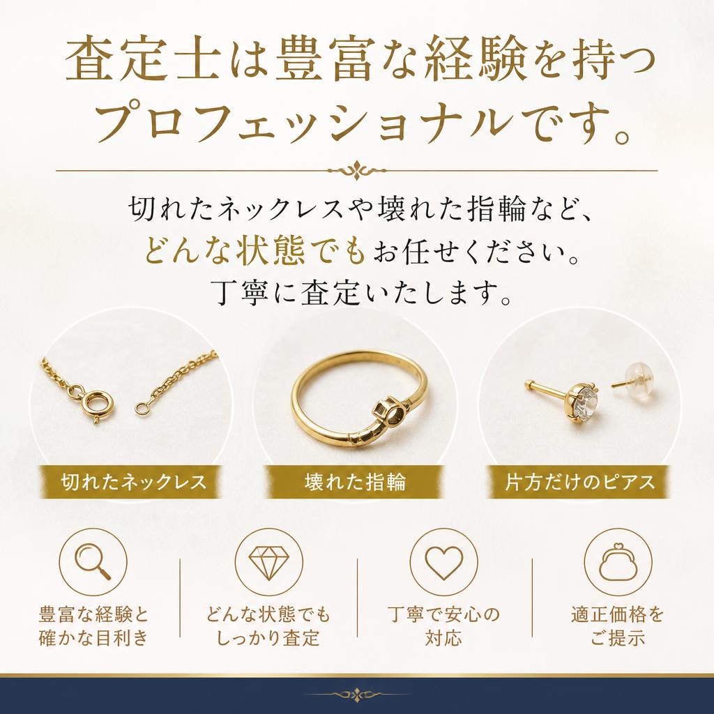 宝石買取のプロにお任せ！