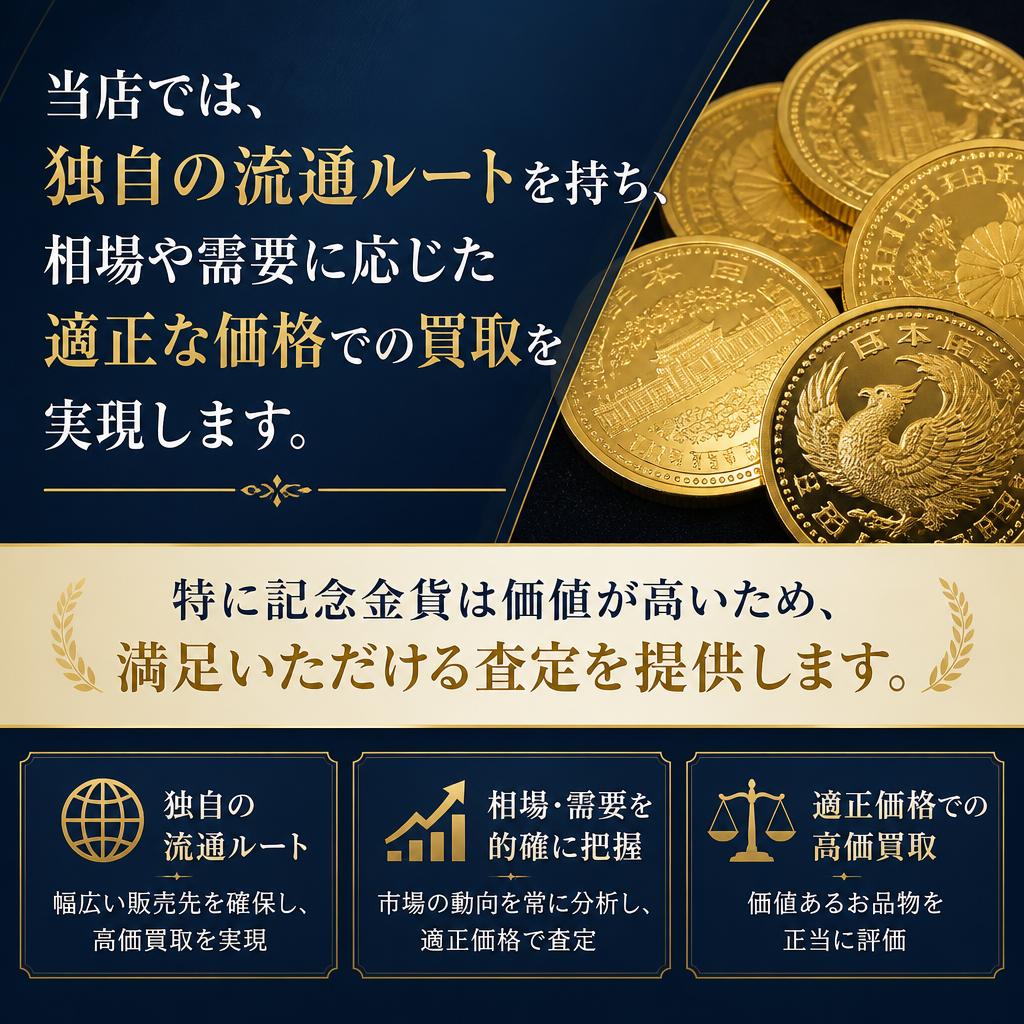 高価買取の理由