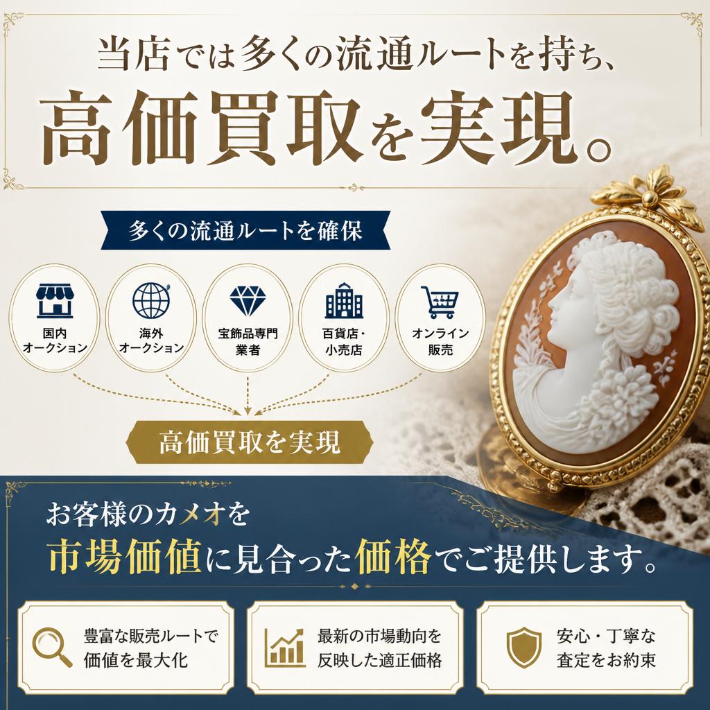 高価買取の理由