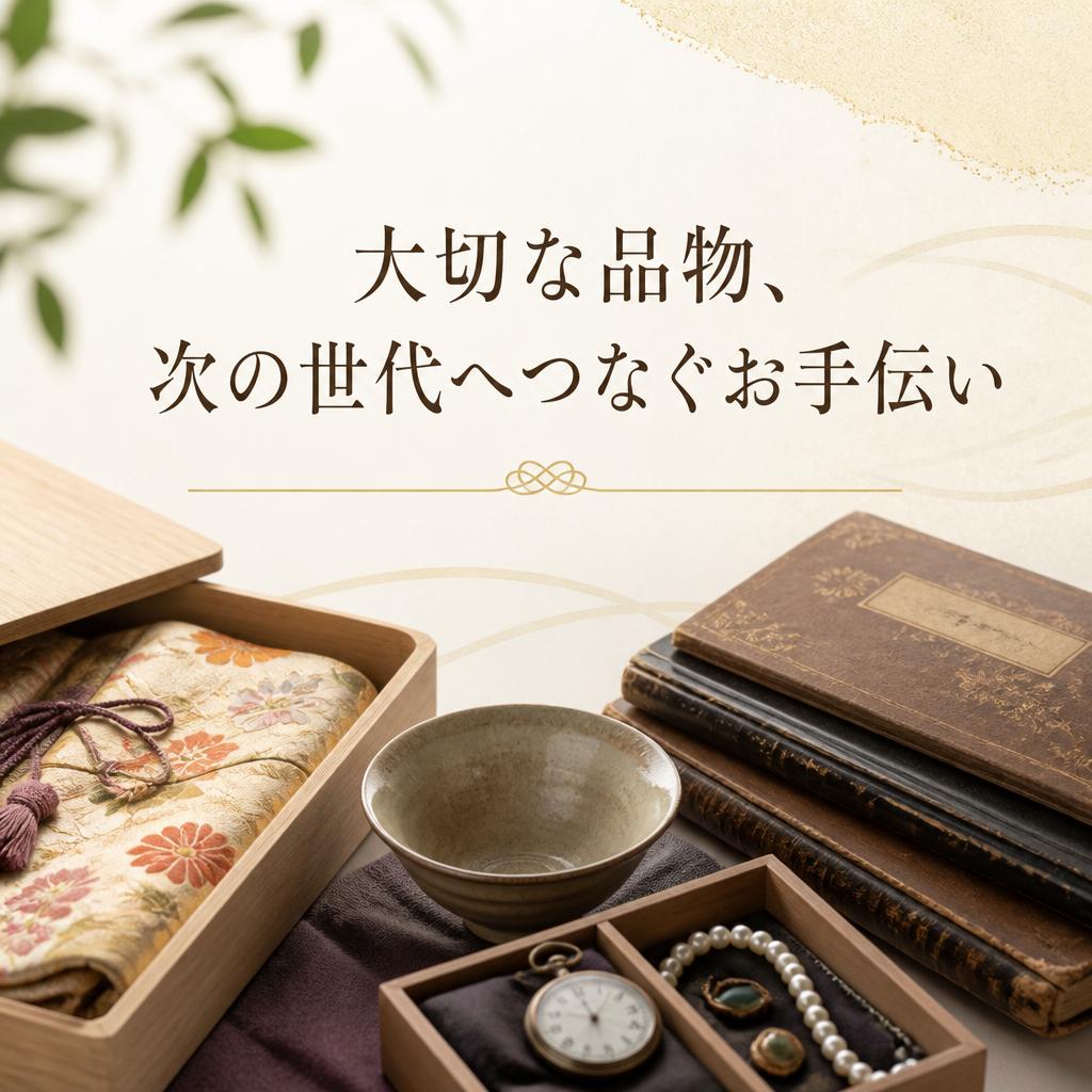 大切な品物、次の世代へつなぐお手伝い