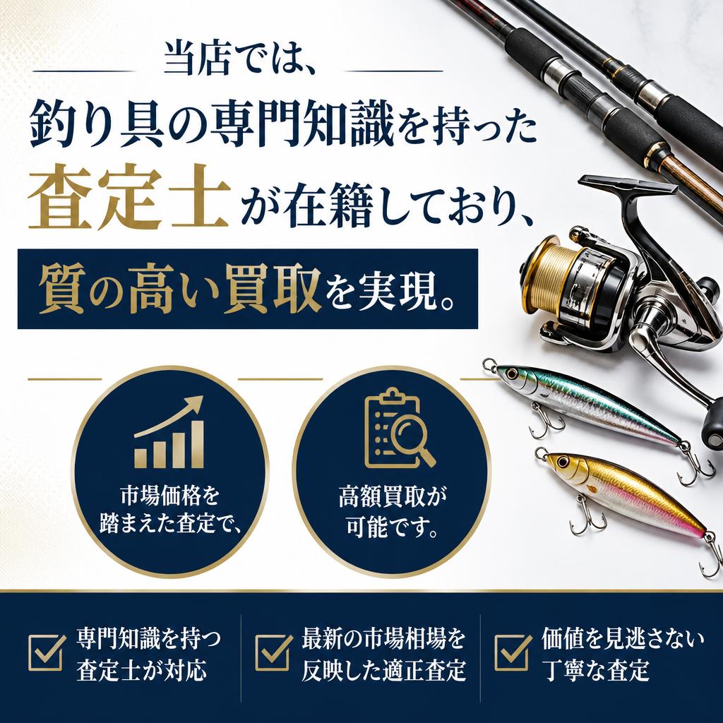 高価買取の理由