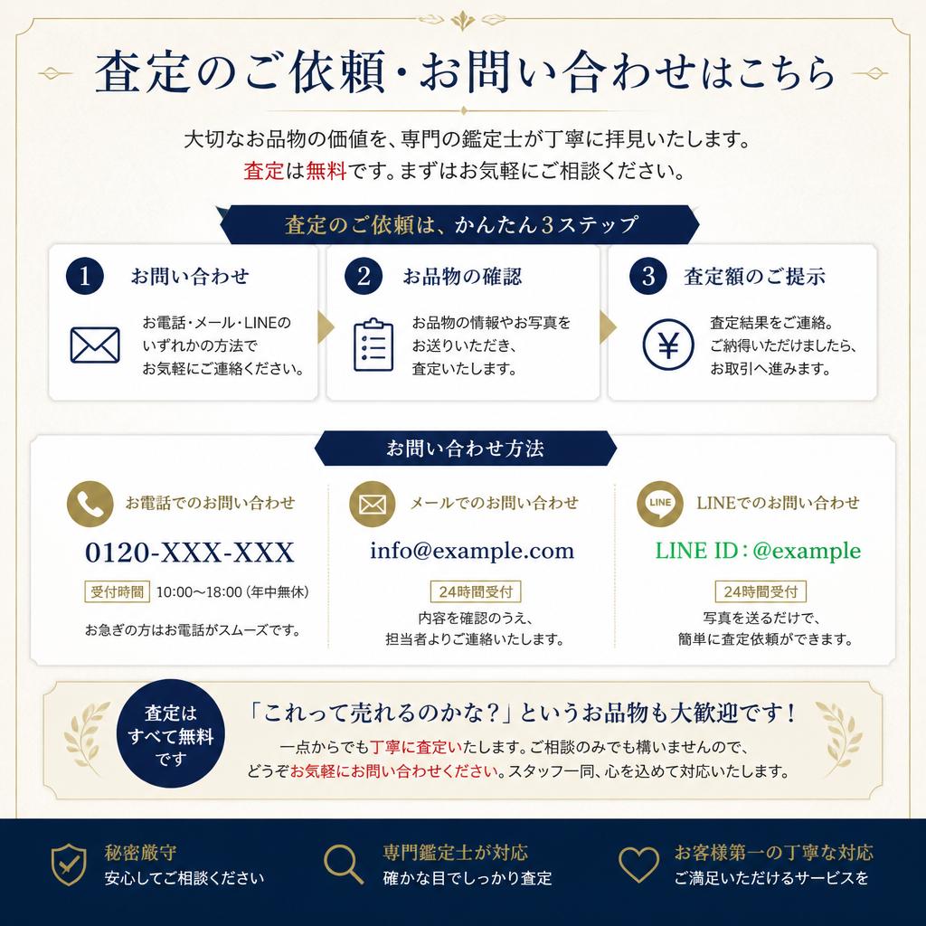 今すぐ査定を依頼しよう！